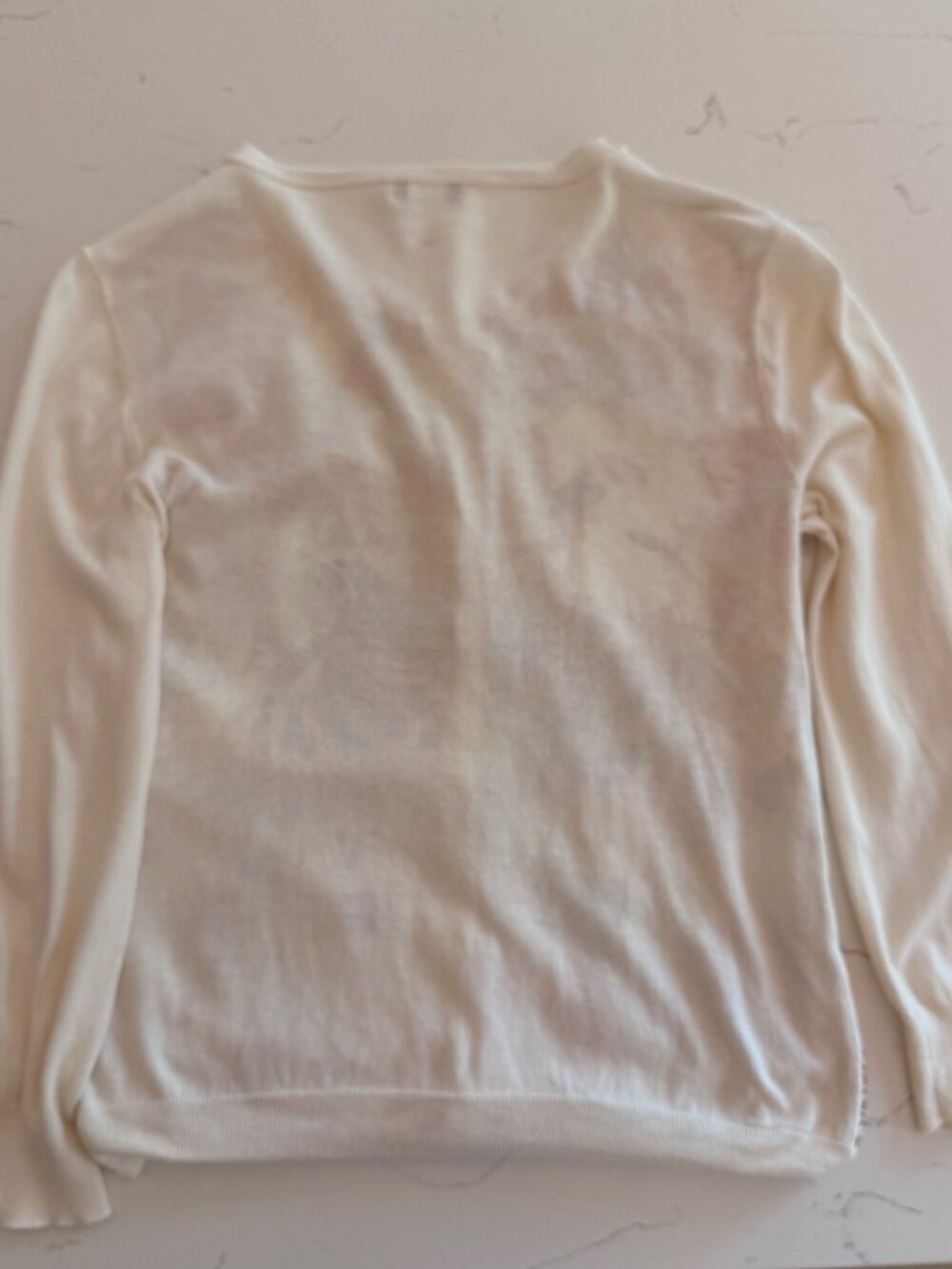J.Crew Floral Cardigan Sweater Small Cottagecore Boho Lightweight Button Front - Picture 4 of 4